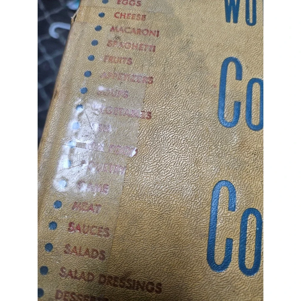 Vintage Woman's Home Companion Cook Book Hardcover Mid Century Recipes